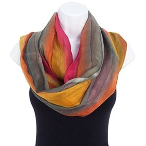 Hand Paited 100% Silk Scarf